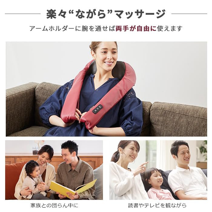 Amazon.co.jp: ドクターエア 公式ストア 3DネックマッサージャーS